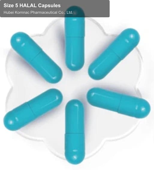 Size 5 HALAL Capsules