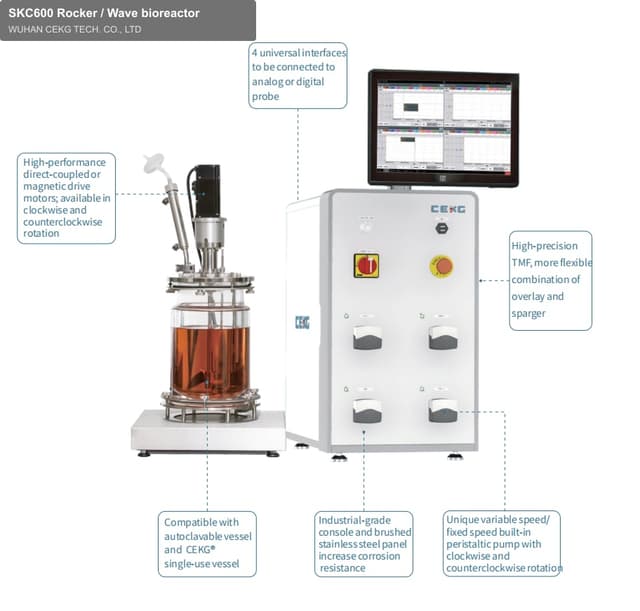 SKC600 Rocker / Wave bioreactor