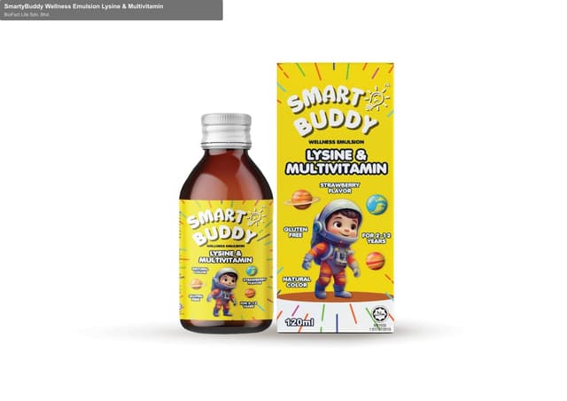 SmartyBuddy Wellness Emulsion Lysine & Multivitamin
