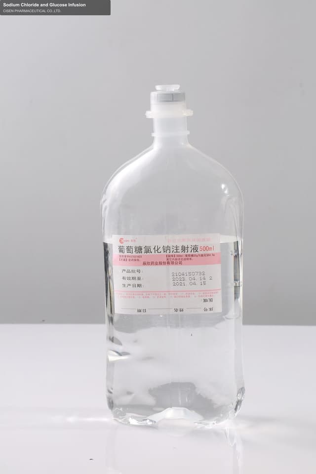 Sodium Chloride and Glucose Infusion