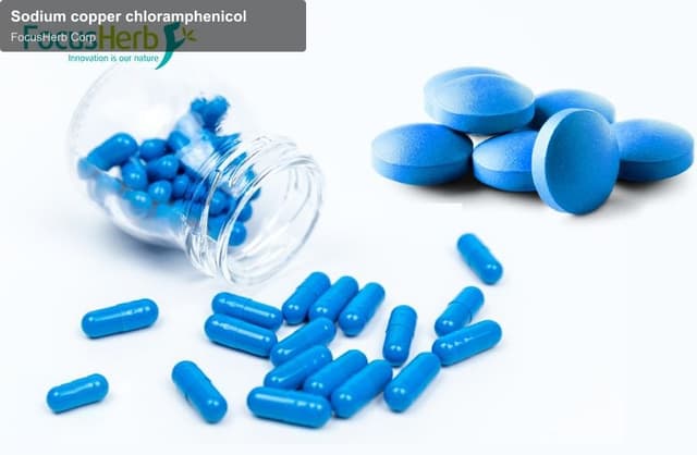 Sodium copper chloramphenicol