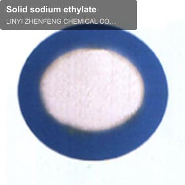 Solid sodium ethylate