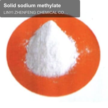 Solid sodium methylate