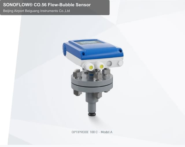 SONOFLOW® CO.56 Flow-Bubble Sensor