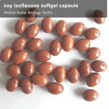 soy isoflavone softgel capsule