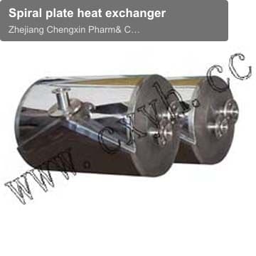 Spiral plate heat exchanger