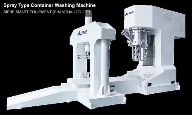 Spray Type Container Washing Machine