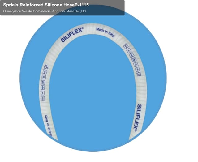 Sprials Reinforced Silicone HoseP-1115