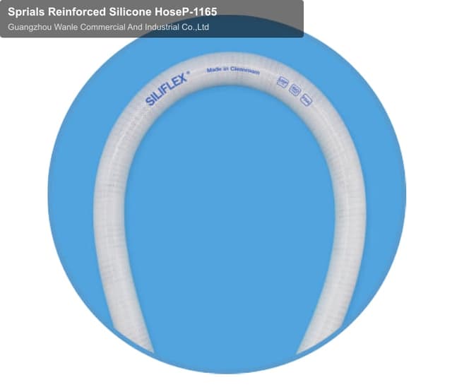 Sprials Reinforced Silicone HoseP-1165