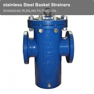 stainless Steel Basket Strainers