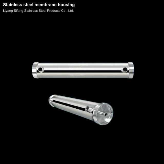 Stainless steel membrane housing