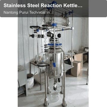 Stainless Steel Reaction Kettle with Tubular Heat Exchanger
