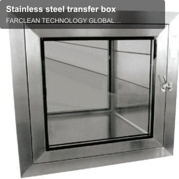 Stainless steel transfer box