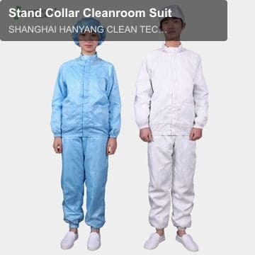 Stand Collar Cleanroom Suit