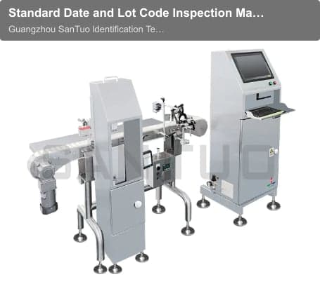 Standard Date and Lot Code Inspection Machine