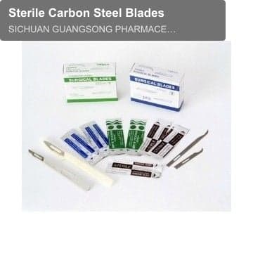 Sterile Carbon Steel Blades