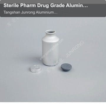 Sterile Pharm Drug Grade Aluminum Can 100ml