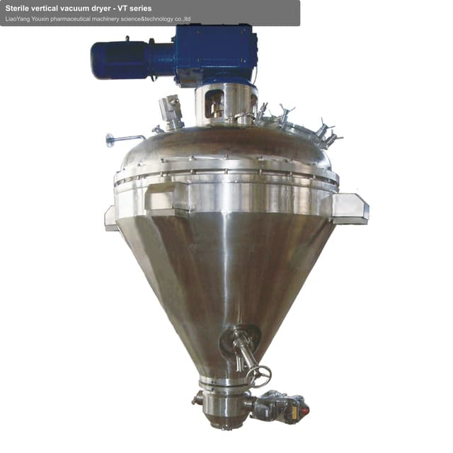 Sterile vertical vacuum dryer - VT series