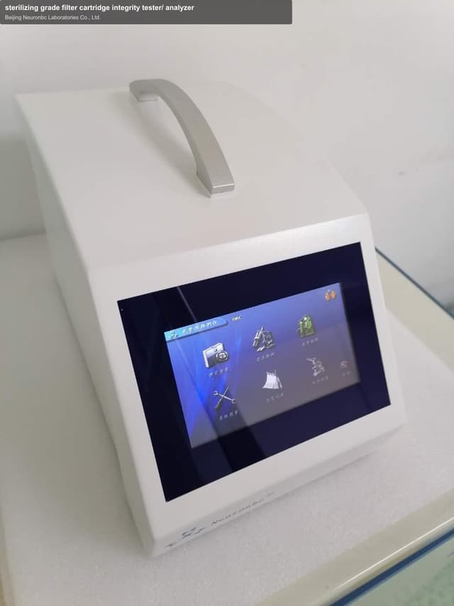 sterilizing grade filter cartridge integrity tester/ analyzer