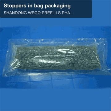 Stoppers in bag packaging