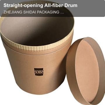 Straight-opening All-fiber Drum