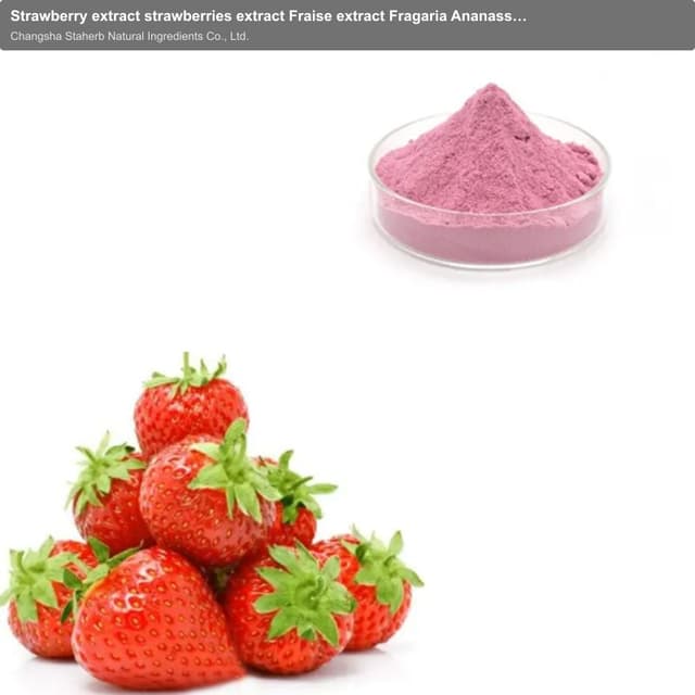 Strawberry extract strawberries extract Fraise extract Fragaria Ananassa Duch extract