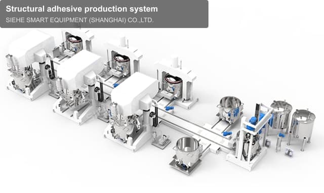 Structural adhesive production system