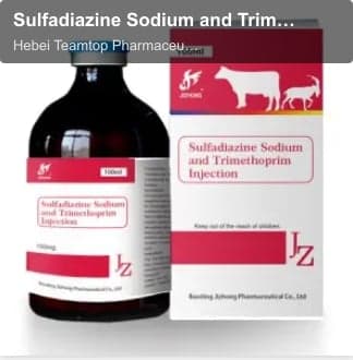 Sulfadiazine Sodium and Trimethoprim Injection 40%+8%