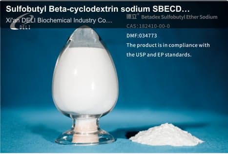Sulfobutyl Beta-cyclodextrin sodium SBECD 182410-00-0