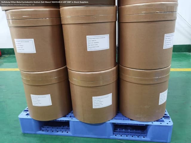 Sulfobutyl Ether-Beta-Cyclodextrin Sodium Salt Sbecd 182410-00-0 USP DMF in Stock Suppliers