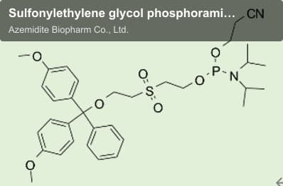Sulfonylethylene glycol phosphoramidite