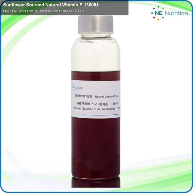 Sunflower Sourced Natural Vitamin E 1300IU
