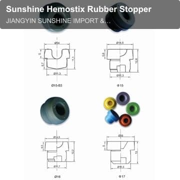 Sunshine Hemostix Rubber Stopper