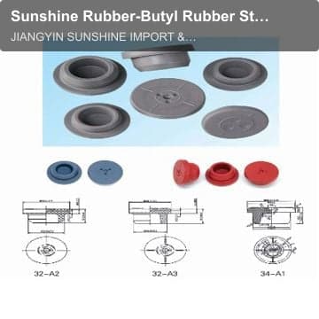 Sunshine Rubber-Butyl Rubber Stoppers for infusion