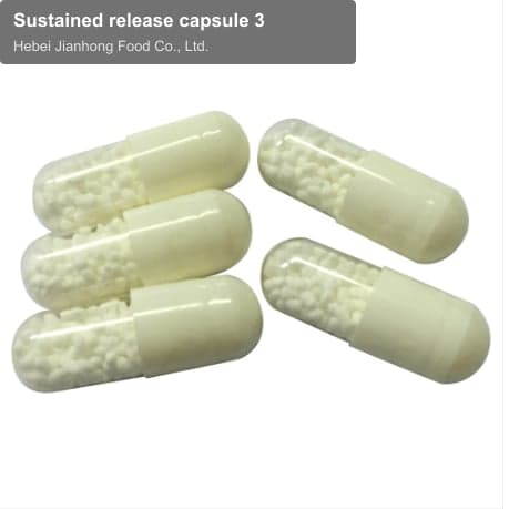 Sustained release capsule 3
