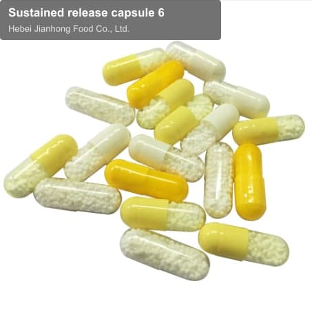 Sustained release capsule 6