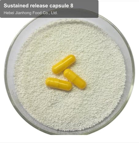 Sustained release capsule 8