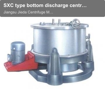 SXC type bottom discharge centrifuge