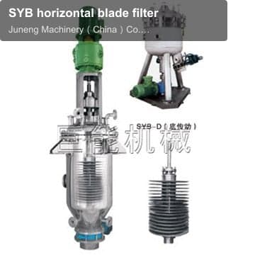 SYB horizontal blade filter