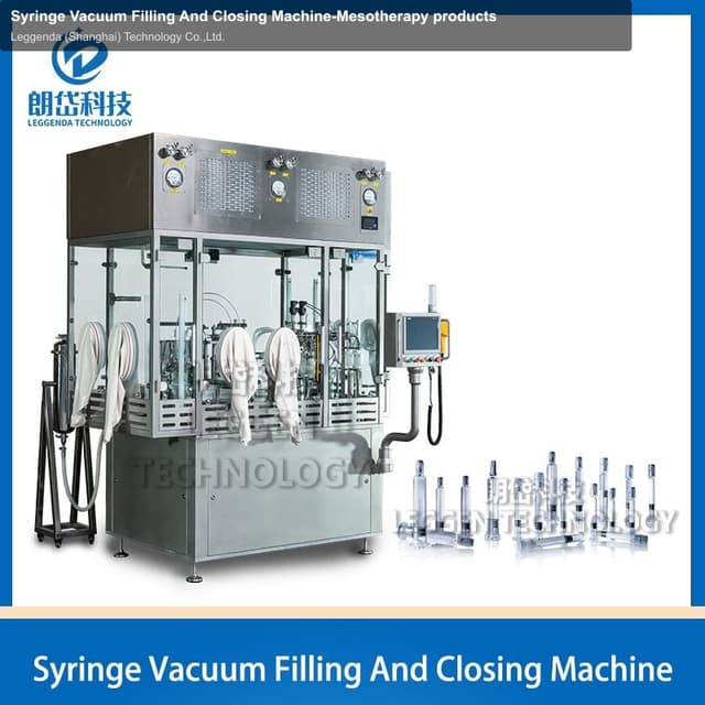 Syringe Vacuum Filling And Closing Machine-Mesotherapy products
