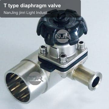 T type diaphragm valve