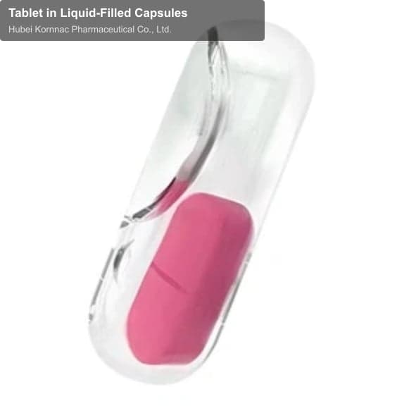 Tablet in Liquid-Filled Capsules