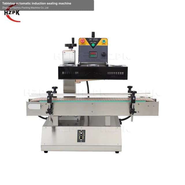 Tabletop automatic induction sealing machine