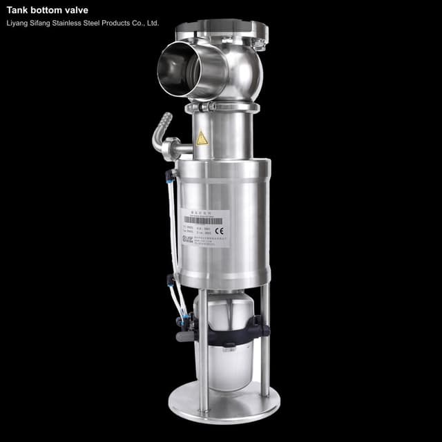 Tank bottom valve