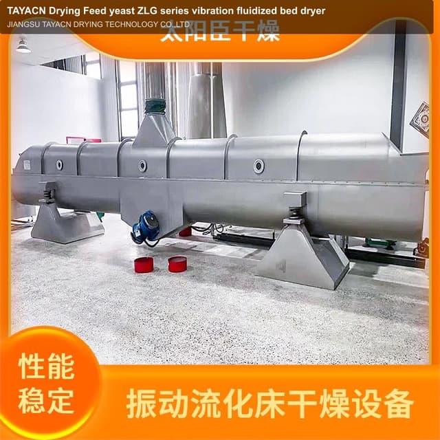 TAYACN Drying Feed yeast ZLG series vibration fluidized bed dryer
