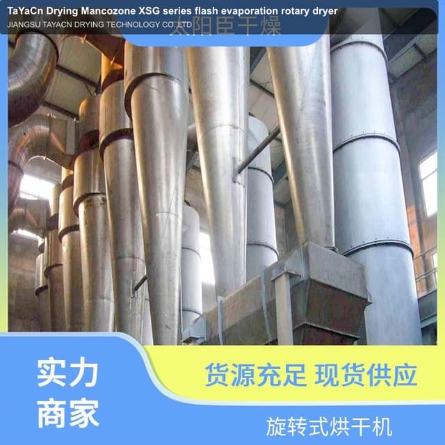 TaYaCn Drying Mancozone XSG series flash evaporation rotary dryer