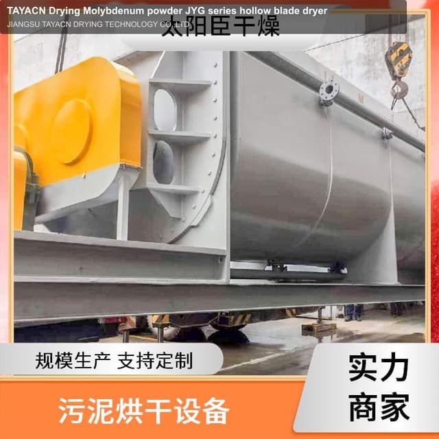 TAYACN Drying Molybdenum powder JYG series hollow blade dryer