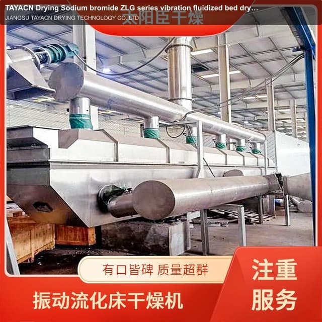 TAYACN Drying Sodium bromide ZLG series vibration fluidized bed dryer