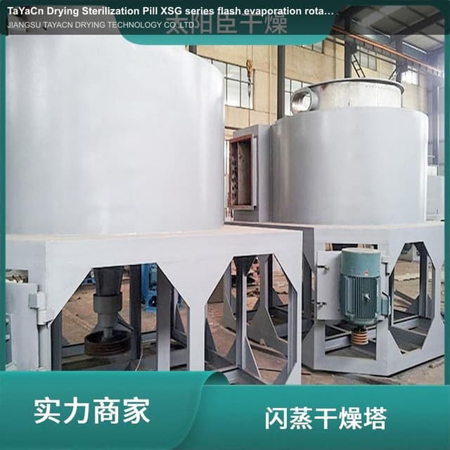 TaYaCn Drying ‌Sterilization Pill XSG series flash evaporation rotary dryer