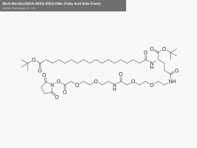 tBuO-Ste-Glu(AEEA-AEEA-OSU)-OtBu (Fatty Acid Side Chain)